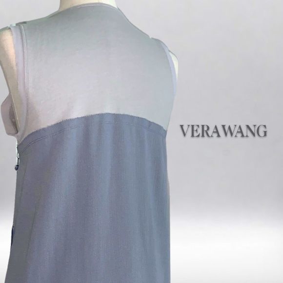 SIMPLY VERA VERA WANG COLOR BLOCK SHIFT DRESS | GREY & BLACK | NEW WITH TAG | XS - Picture 4 of 7